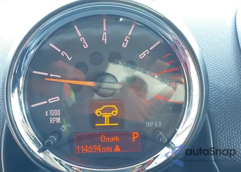 2015 Mini Countryman Cooper S z USA, uszkodzony, nr VIN WMWZC5C57FWP49187